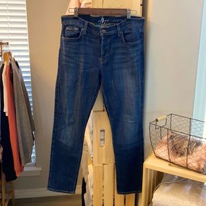 7 For All Mankind Josefina Skinny Boyfriend Jeans